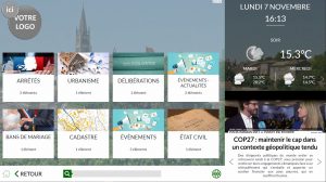 Affichage dynamique numérique en extérieur pour les mairies et les collectivités locales
